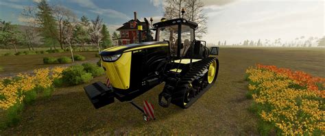 John Deere 9rt Black And Yellow V1 0 Fs22 Mod Farming Simulator 22 Mod