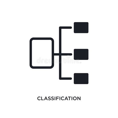 Classification Isolated Icon Simple Element Illustration From General