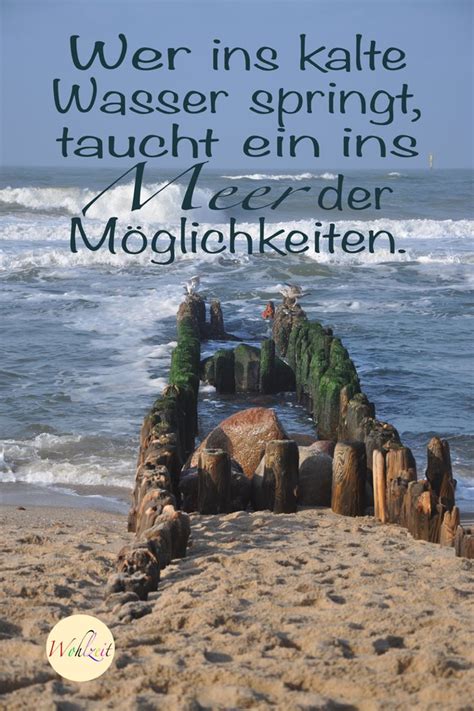 Wer Ins Kalte Wasser Springt B Rospr Che Spr Che Meer