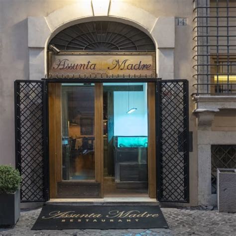 Restaurant Assunta Madre Roma Rome Menu Avis Prix Et R Servation