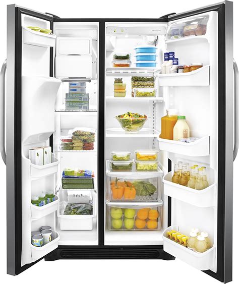 Customer Reviews Frigidaire 25 6 Cu Ft Side By Side Refrigerator