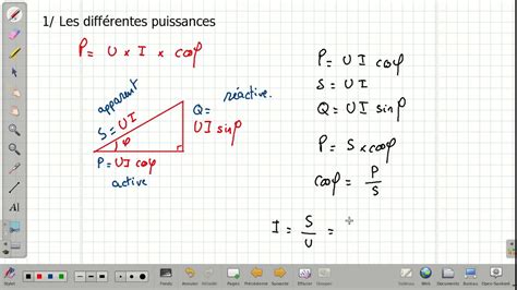 Découvrir 58+ imagen formule de calcul puissance electrique triphasé ...