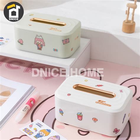 Jual Tempat Tisue Tissue Box Kotak Tisu Nordic Mewah Bisa Tempel Di