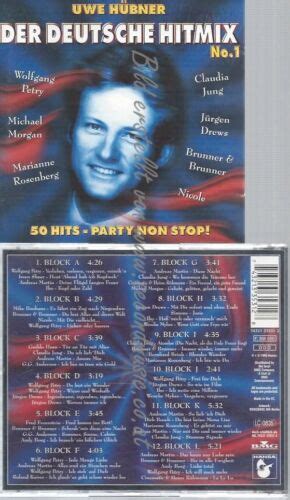 CD UWE HÜBNER S DER DEUTSCHE HITMIX NO1 HITS PARTY NON STOP eBay