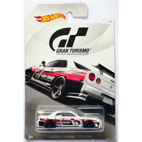 xe mô hình Hot Wheels R34 GT R Nissan Skyline Gran Turismo T 10 card hơi xấu Shopee Việt Nam