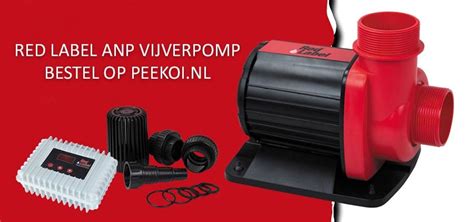 Aquaking Red Label Vijverpomp Anp En Acp Serie Kopen Korting Peekoi