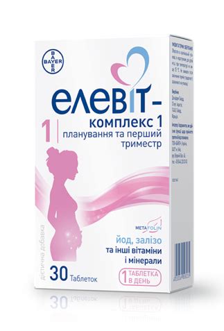 Елевіт® Пронаталь - для профілактики і лікування гіповітамінозу