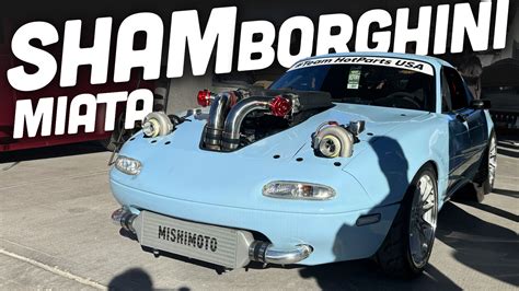 The Lamborghini Engine Mazda Miata At Sema Is A Big Lie The Autopian