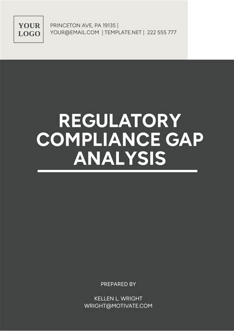 Free Regulatory Compliance Gap Analysis Template Edit Online