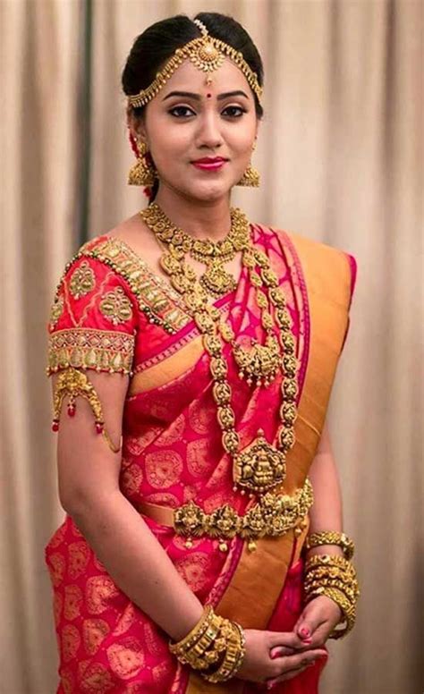 15 Best Traditional Pattu Sarees Bridal Makeup Images Indian Bridal