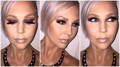 Dark Lid Nude Lips Fall Makeup Tutorial YouTube