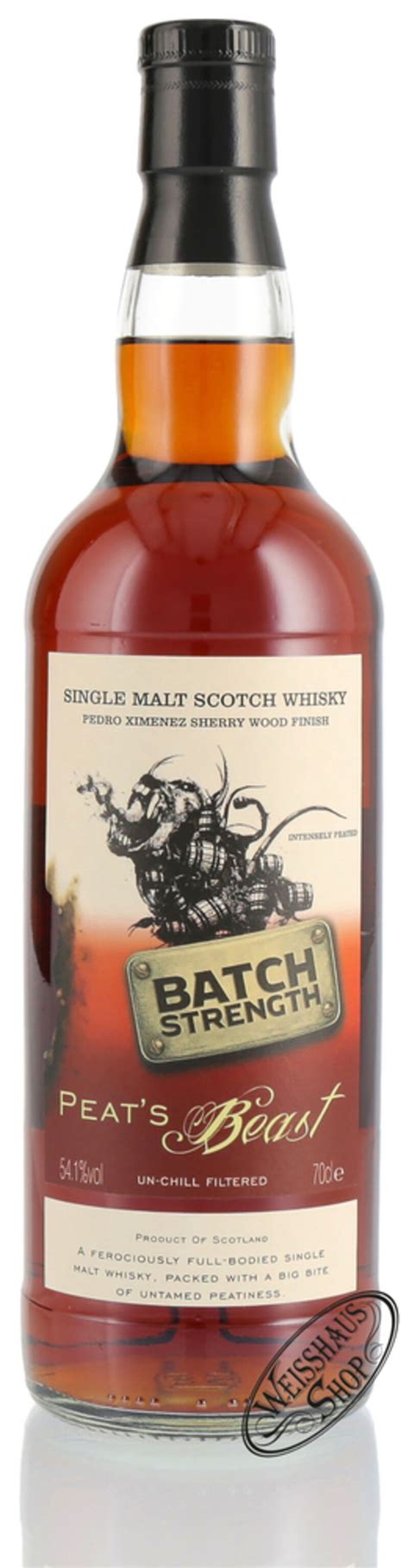 Peat S Beast Cask Strength Px Whisky Vol L Weisshaus Shop