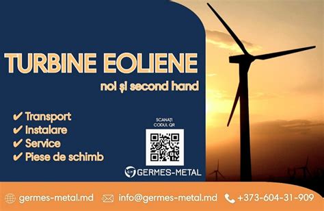 Turbine Eoliene Noi I Second Hand Pmr