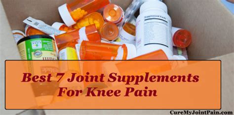 Best 7 Joint Supplements For Knees That I Tried (2020 Guide) - Cure My ...