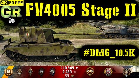 World Of Tanks Fv4005 Stage Ii Replay 6 Kills 10 5k Dmg Patch 1 4 0