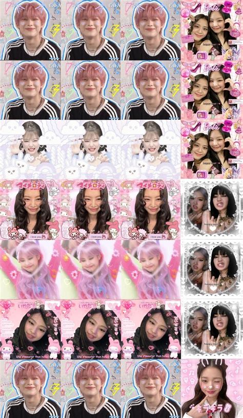 Love Mail Kpop Stiker Blackpink Enhypen Love Mail Lomo Card Perfect