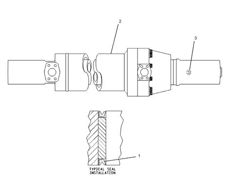 Cylinder Seal Gp Bucket S N Peg Up Part Of Bucket