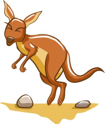 Kangaroo Cartoon PNGs for Free Download