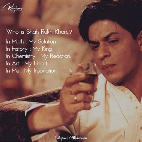 Who Is Shah Rukh Khan Shahrukh Khan Best Dad Quotes Bollywood Quotes