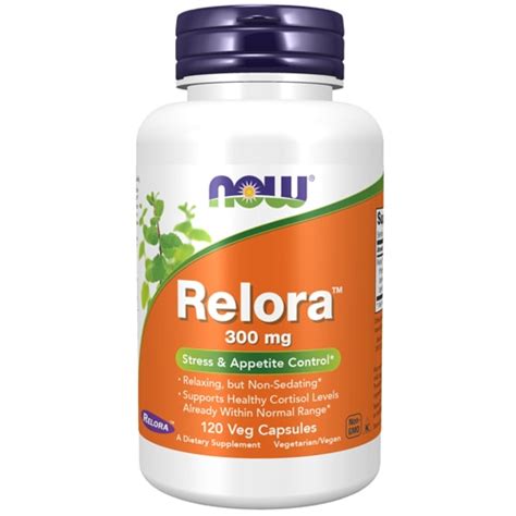 NOW Relora -- 300 mg - 120 Vegetarian Capsules - Vitacost