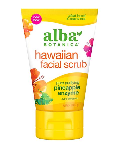 Alba Botanica Hawaiian Facial Scrub Pore Purifying