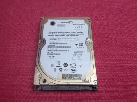 Seagate Momentus Gb Sata Hard Disk Garancija Kupindo