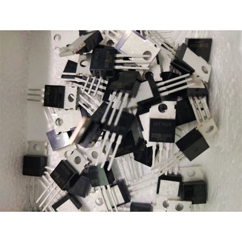 10 Mosfet IRF1404 New Mosfet Channel N Shopee Malaysia