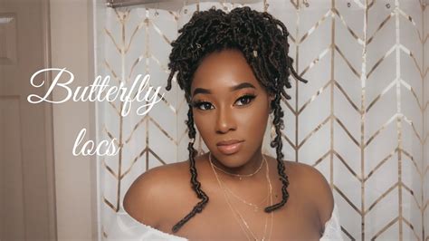 12in Short Butterfly Locs Crochet Hair Ft Niseyo Hair Diona Marie