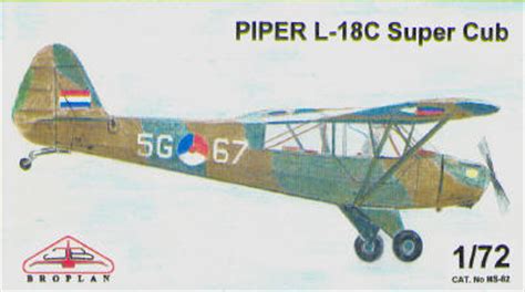 BroPlan MS-82 Piper L-18C Super Cub (Danish AF, Norway AF, Luftwa