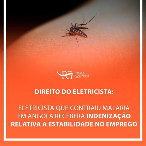 Eletricista Que Contraiu Malária Em Angola Receberá Indenização