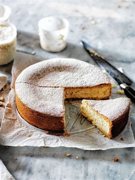 Lemon And Vanilla Ricotta Cheesecake Donna Hay