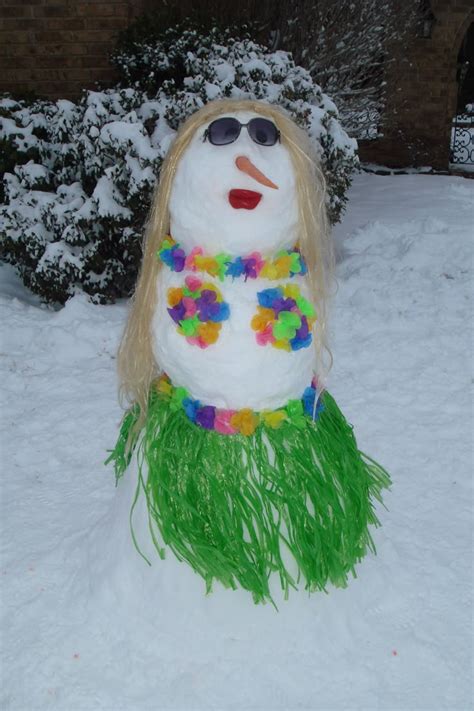 Tropical Snow Lady