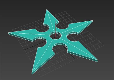 3d Model Shuriken Ninja