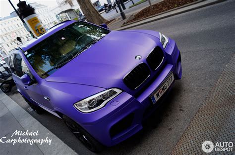 Matte Purple Bmw X5 M Spotted In Vienna Autoevolution