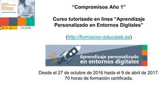 Proyecto De Personalizaci N Del Aprendizaje Apoyado En Tecnolog A Ppt