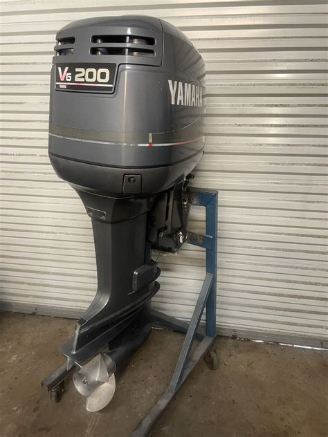 2000 Yamaha 200hp SaltWater Series II OX66 EFI Outboard Motor