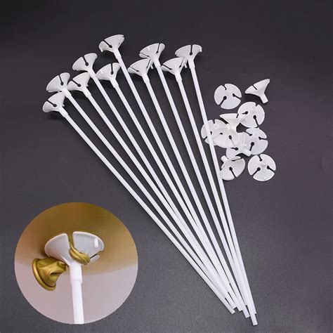 Cm Latex Ballon Stick Wei Ballons Halter Sticks Mit Tasse Hochzeit