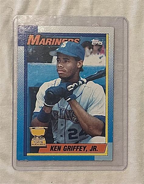 Topps Ken Griffey Jr Rookie Card Etsy