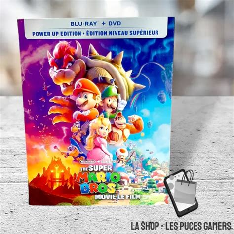 The Super Mario Bros Movie Blu Ray Dvd 2023 New With Slipcover £22