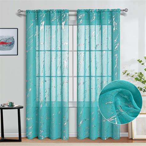 Купить Мраморные прозрачные шторы 2 панели для спальни, гостиной ...