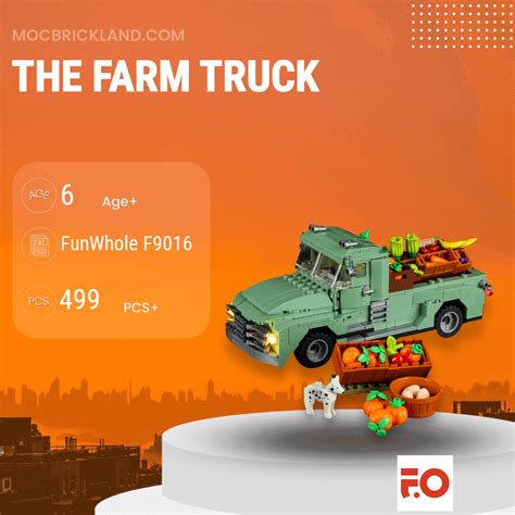 The Farm Truck Funwhole F Creator Expert With Pieces Moc