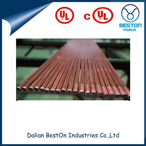 Ul Certificate Copper Bonded Earth Rod Copper Clad Steel Ground Rod For