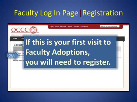 Ppt Faculty Registration Powerpoint Presentation Free Download Id