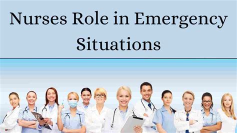 Understand Nurses Role In Emergency Situations Guide