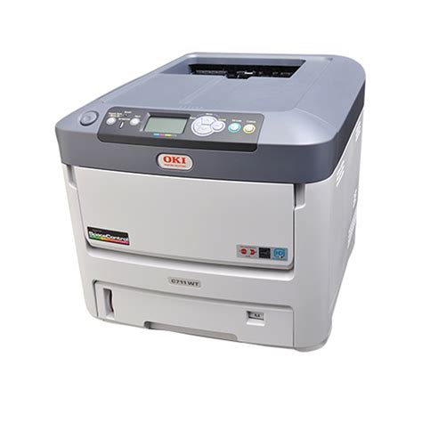 Oki C Wt Imprimante Laser Toner Blanc Performances Sup Rieures