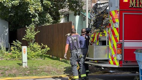 Missoula Fire Dept Extinguishes Montana Street Structure Fire