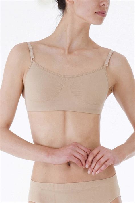 Sutien Breteles Y Espalda Transparente TDS60 NUDE Dance Shop Adulto