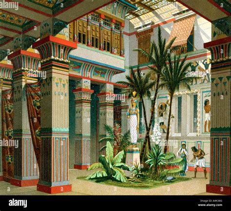 Ancient egypt palace hi-res stock photography and images - Alamy