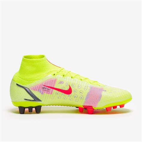 Nike Mercurial Superfly Viii Elite Ag Volt Carmes Negro Volt