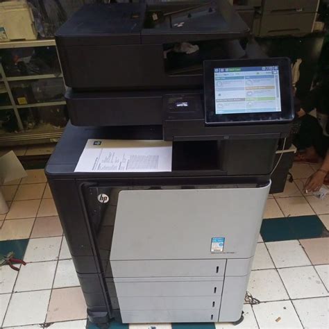 Jual Printer A Warna Hp Laserjet Interprise Flow M Mfp Shopee